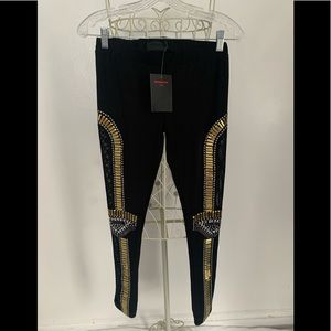 Embellished leggings